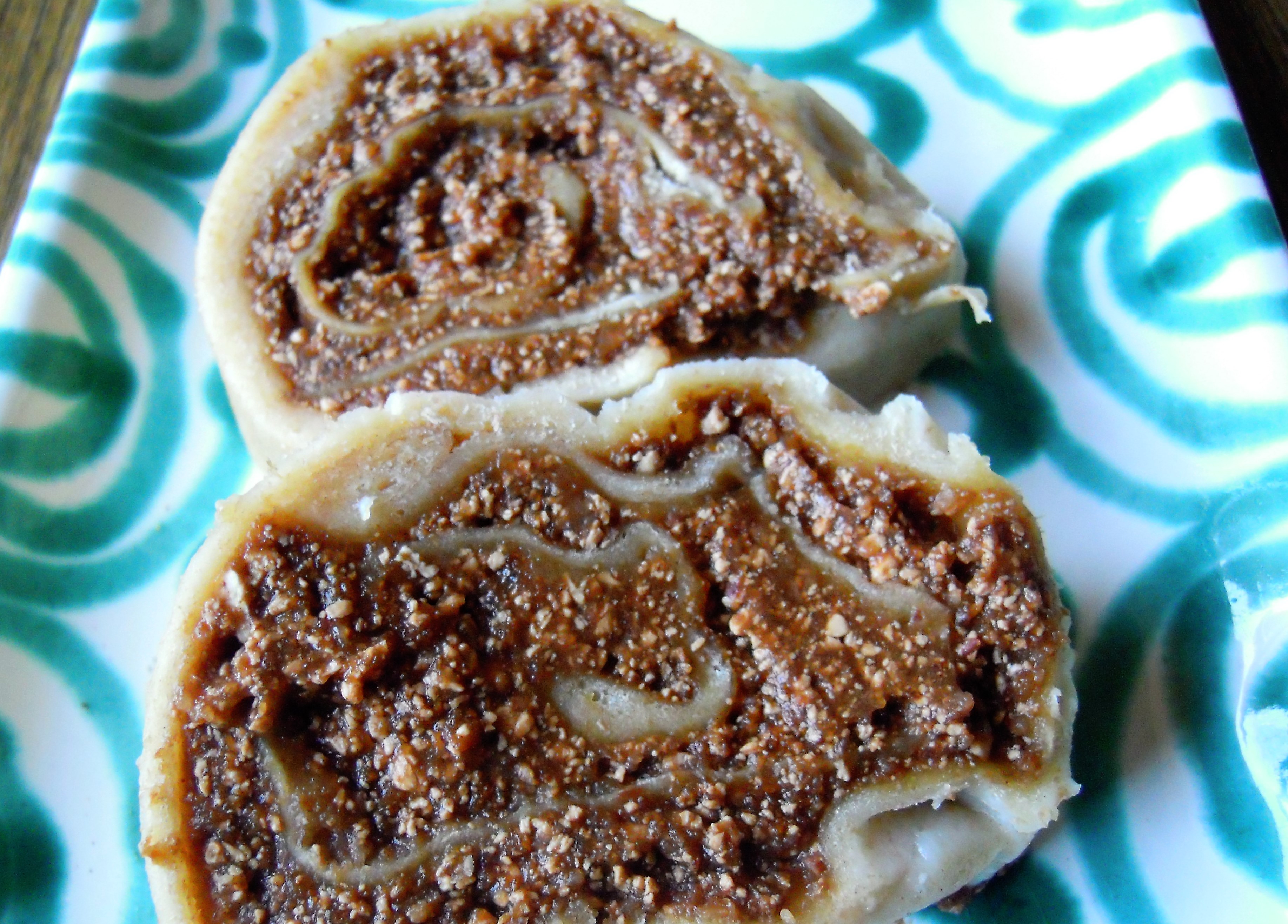 Strugglnudel mit Kletzenfülle